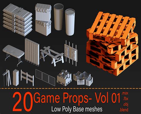 20-Game props- Vol 01 - FlippedNormals