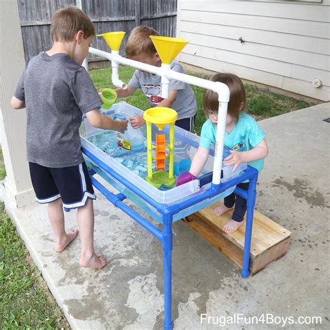 How to Make a PVC Pipe Sand and Water Table - Frugal Fun For Boys and Girls