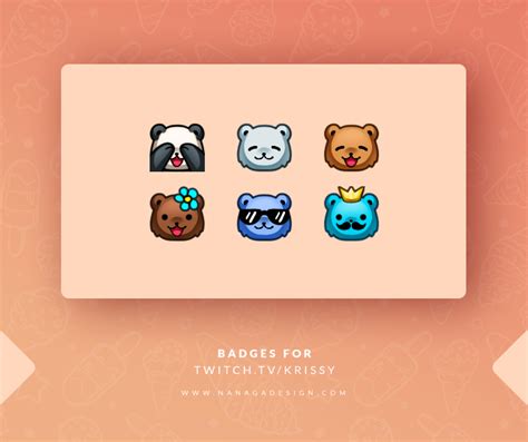 Twitch Loyalty Badges on Behance