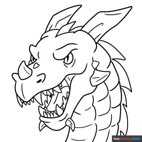 Free Printable Dragon Coloring Pages for Kids