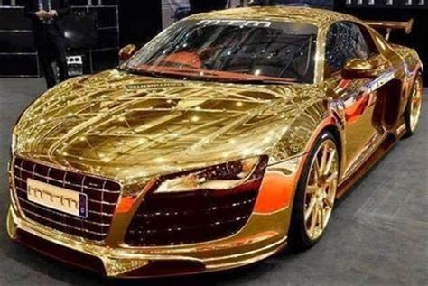 Dubais Love For Gold-Plated Cars!