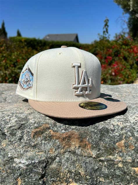 New Era 7 1/2 LOS ANGELES DODGERS COLISEUM HORCHATA | Grailed