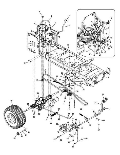 Cub Cadet Ltx 1045 Drive Belt Diagram