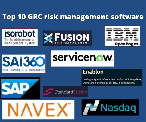 Top 10 Enterprise Governance, Risk And Compliance Software Solutions ...