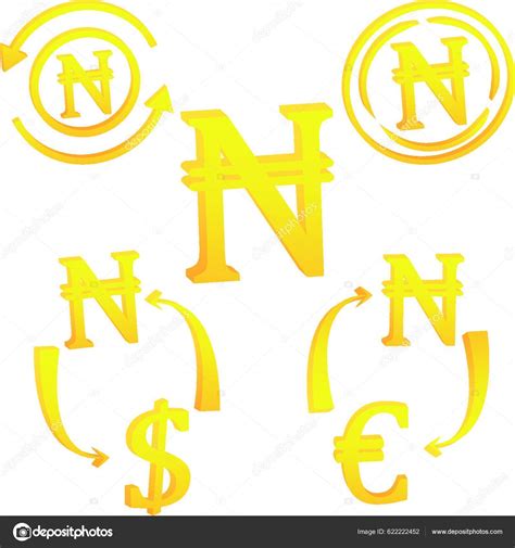 Nigerian Naira Currency Symbol Icon Nigeria Stock Vector Image by ©YAY_Images #622222452