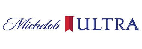 Michelob Ultra logo horizontal transparent PNG - StickPNG