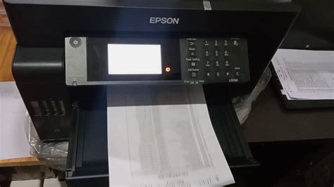 Epson L15150 printing speed fast - YouTube