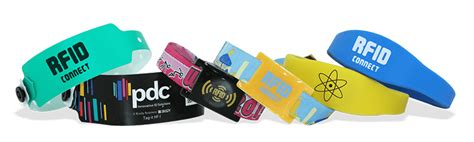 Customisable RFID wristbands for events | PDC