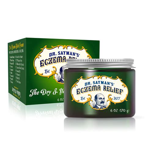 Buy Dr. Sayman’s Eczema Cream for Eczema, Psoriasis, Dermatitis ...