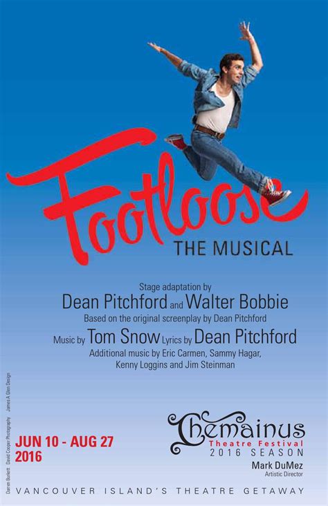 Footloose: The Musical Show Program by Michelle Smith - Issuu