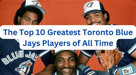 The Top 10 Greatest Toronto Blue Jays Players of All Time — Sport Relics