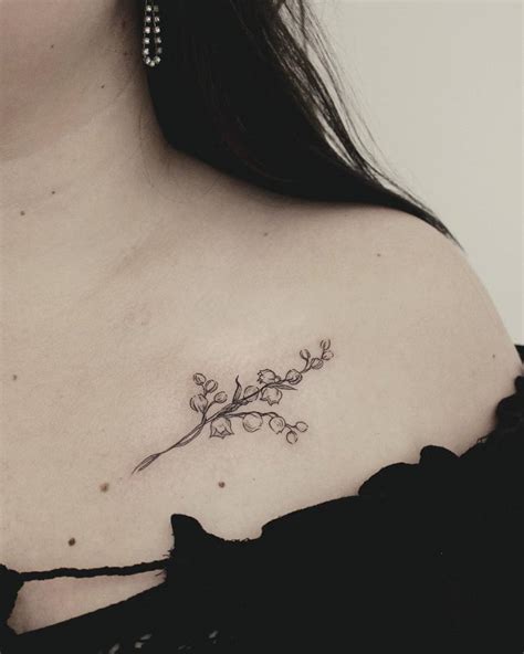 Top 37 Lily of the Valley Tattoo Ideas - [2021 Inspiration Guide]