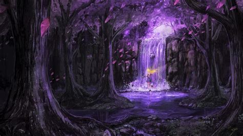 Purple Forest Wallpapers - 4k, HD Purple Forest Backgrounds on WallpaperBat