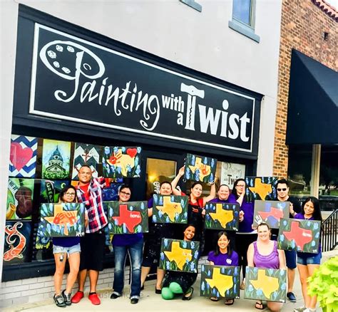 Super Fun Painting with a Twist Experience in Denton, TX