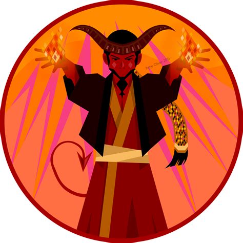 Male Tiefling Vector Art Token www.koanimation.co.uk | Dungeons and dragons, Vector art, Art