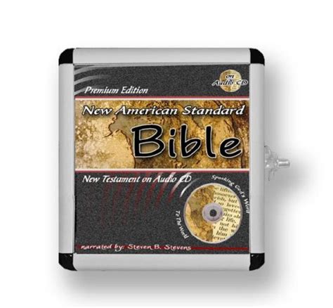 New American Standard Bible New Testament - NASB on CD - in a Metal Case: Steven B. Stevens ...