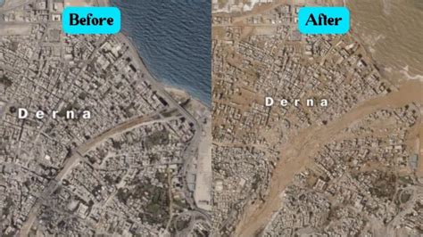 Libya Flood: The Before Vs After Viral Satellite Images Of Derna Are Heart-Breaking