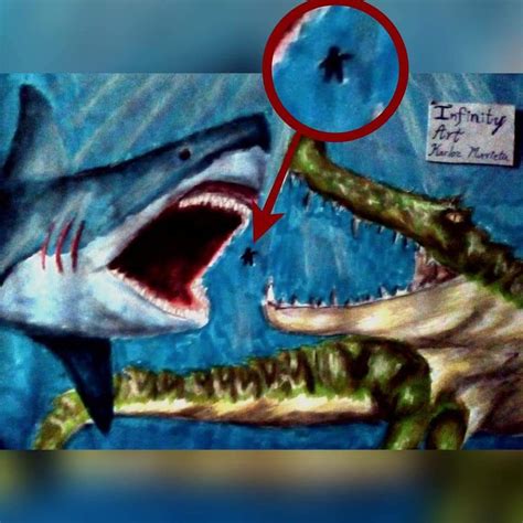 Megalodon VS Sarcosuchus.... vs humano XD | •Arte Amino• Amino