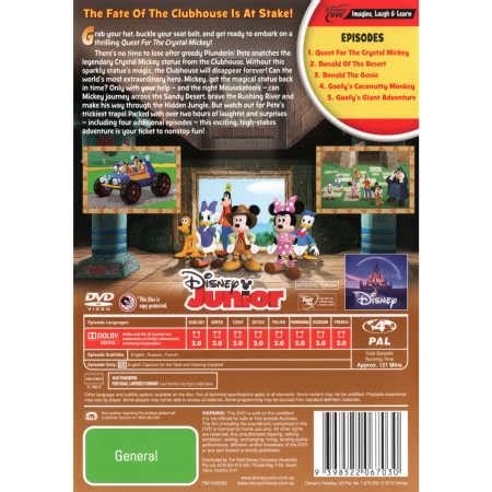 Mickey Mouse Clubhouse: Quest for the Crystal Mickey | DVD | BIG W