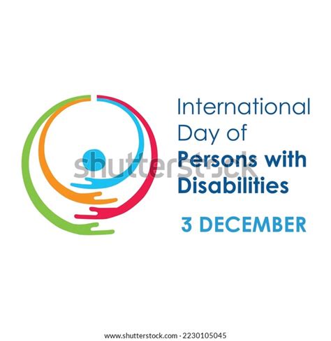 International Day Persons Disabilities Vector Logo Stock Vector (Royalty Free) 2230105045 ...