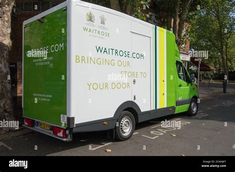 Waitrose delivery van hi-res stock photography and images - Alamy