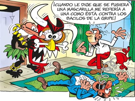 El cómic de 'Mortadelo y Filemón' que predijo la pandemia del coronavirus en España