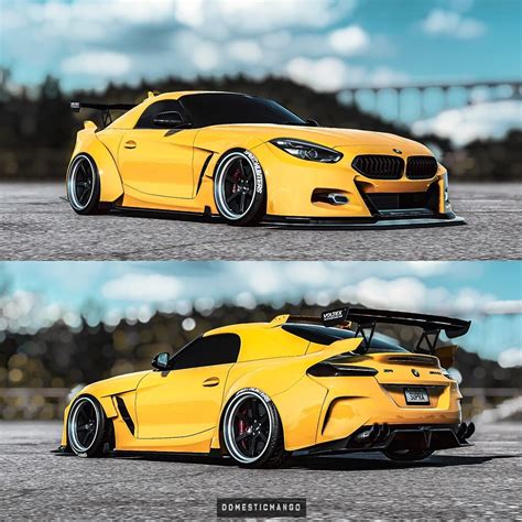 Widebody BMW Z4 "Hardtop" Looks Like a German Supra, Has Floating Rear Wing - autoevolution