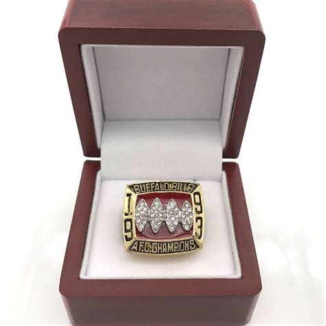 Lowest Price AFC 1993 Buffalo Bills Super Bowl Ring – 4 Fan Shop