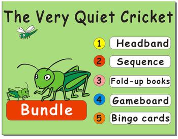 The Very Quiet Cricket by Eric Carle: Bundle Activities by Rick's Creations