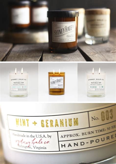 We love this beautiful candle label design! Do you need custom printed ...