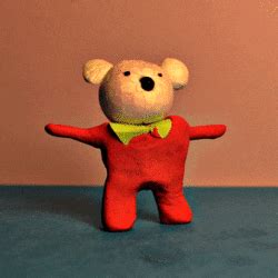 Teddy Bear Dance GIF by Philippa Rice - Find & Share on GIPHY