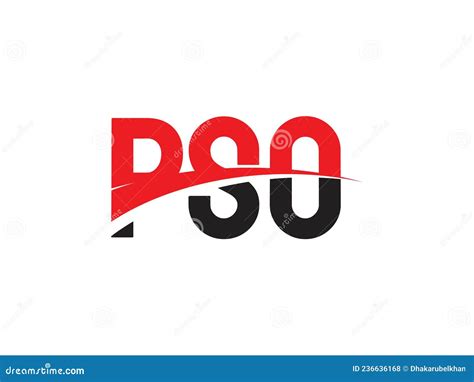 PSO Letter Initial Logo Design Vector Illustration Stock Vector - Illustration of mark, initial ...