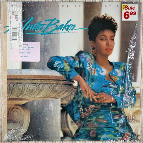 Anita Baker ‎– Giving You The Best That I Got (1988) Vinyl, LP, Album – Voluptuous Vinyl Records