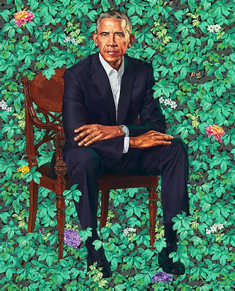 Barack and Michelle Obama's Official Portraits Light Up Twitter | toofab.com