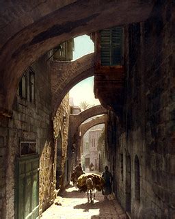 Via Dolorosa, American Colony Jerusalem, 1919 | Hand-colored… | Flickr
