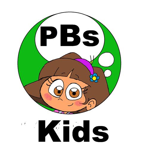 Dora's own PBS KiDS logo by PurpleDino100 on DeviantArt