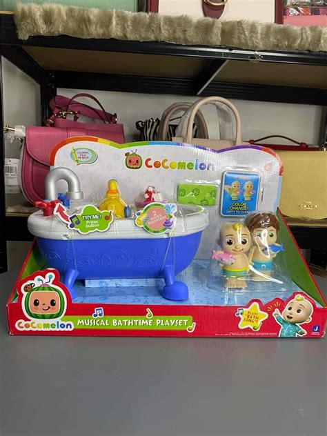 Cocomelon - Musical Bath time Playset, Hobbies & Toys, Toys & Games on Carousell