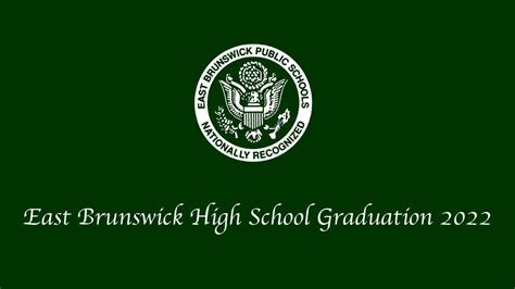 East Brunswick High School Graduation 2022 - YouTube