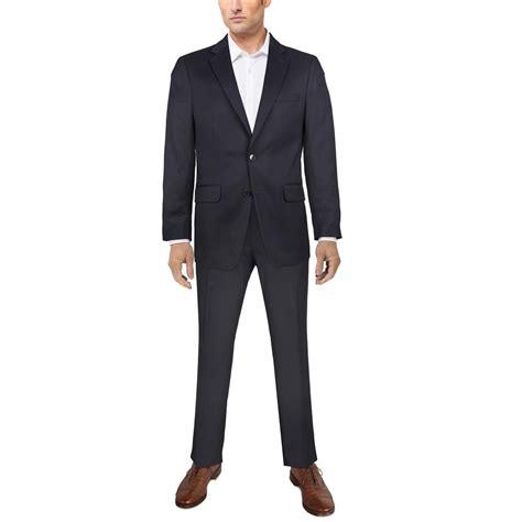 Van Heusen Mens Flex Plain Slim Fit Suits Deals