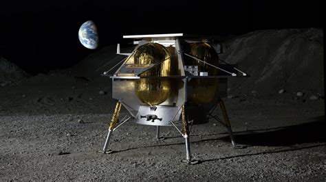 Peregrine lander on analog lunar surface… | The Planetary Society