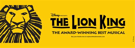 The Lion King Tickets | Orpheum Theatre in Omaha