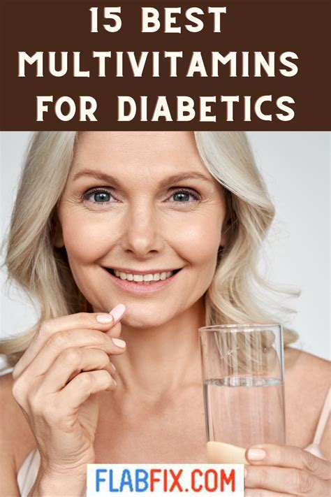 15 Best Multivitamins for Diabetics - Flab Fix