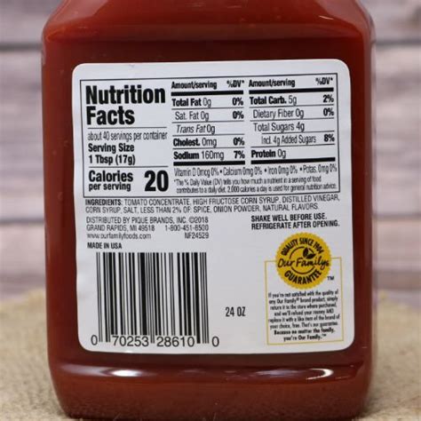 Heinz Ketchup Label