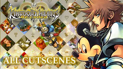 Kingdom Hearts Re:Coded - ALL CUTSCENES - YouTube