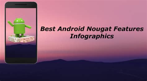 12 Best Android Nougat Features [Infographics]