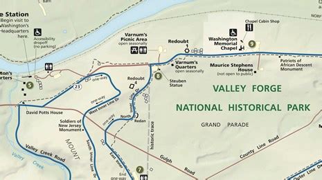 Valley Forge National Park Map – Verjaardag Vrouw 2020