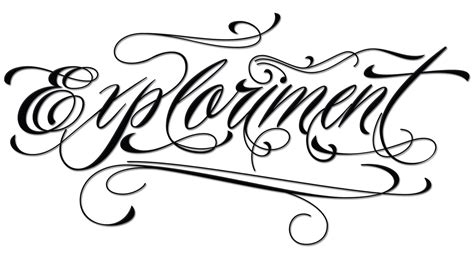 Cool Fonts Drawing | Free download on ClipArtMag