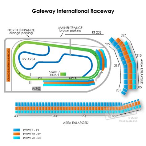 Gateway International Raceway Seating Chart | Vivid Seats