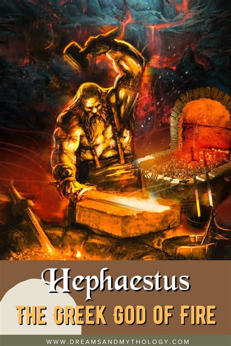 Hephaestus: The Greek God of Fire | Greek gods, Greek, Mythology