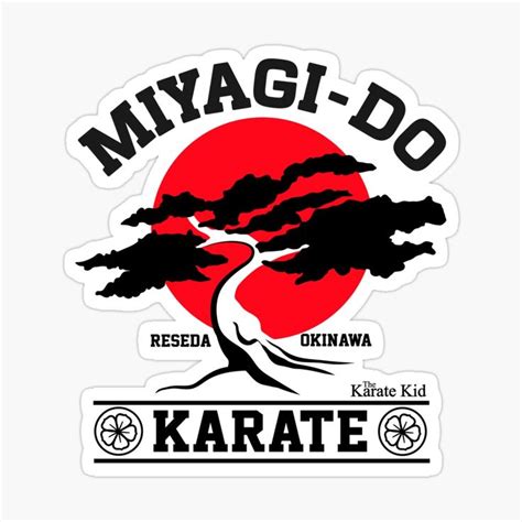 'Karate Kid - Miyagi-Do' Sticker by SergeantSwagger in 2020 | Karate kid, Karate kid cobra kai ...